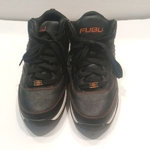 Fubu y2k Sneakers Leather Men Bolo Shoes Size 8.5
